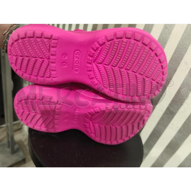 CIABATTE DONNA CROCS FUXIA | Mercatino dell'Usato Campobasso 4