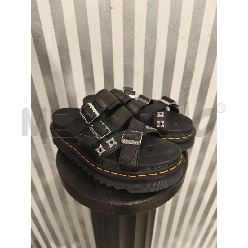 CIABATTE DONNA DR MARTENS NERE 3 FIBBIE | Mercatino dell'Usato Campobasso 1