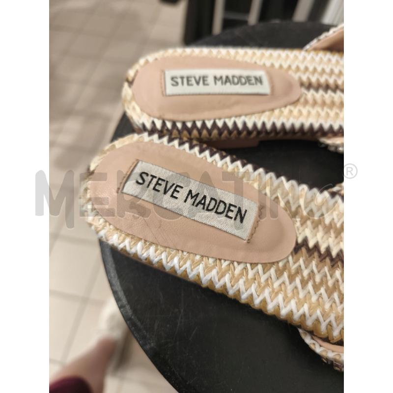 CIABATTE DONNA STEVE MADDEN PAGLIETTA BEIGE STRASS | Mercatino dell'Usato Campobasso 5