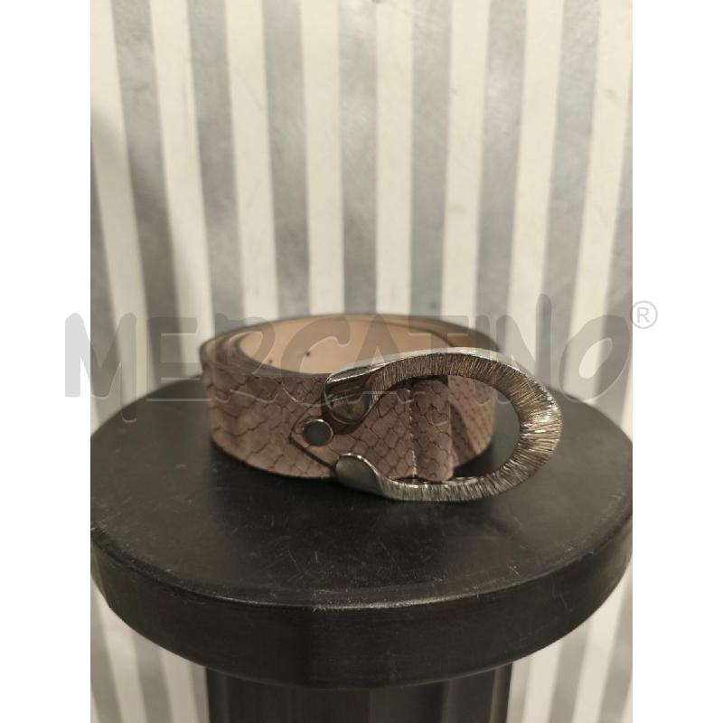 CINTURA DONNA COCCINELLE BEIGE TIP PITONATA | Mercatino dell'Usato Campobasso 1