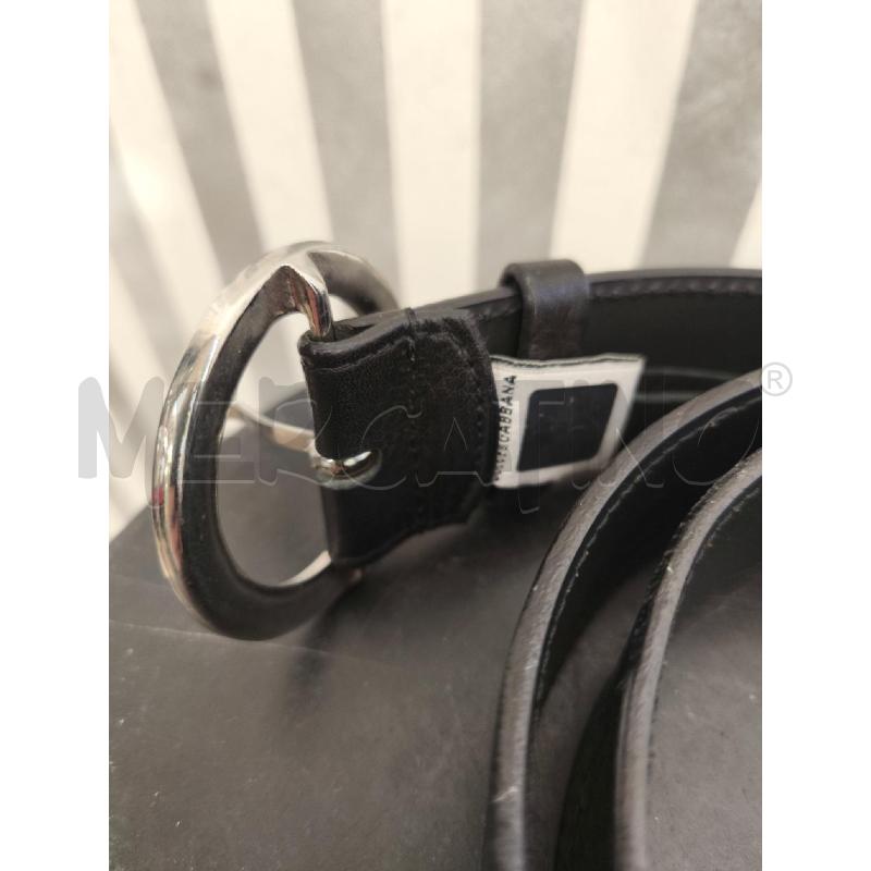 CINTURA DONNA D&G NERA  | Mercatino dell'Usato Campobasso 2