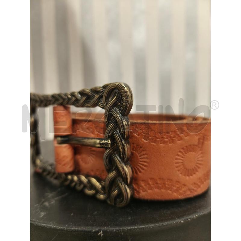 CINTURA DONNA JUST CAVALLI PELLE MARRONCINA | Mercatino dell'Usato Campobasso 2