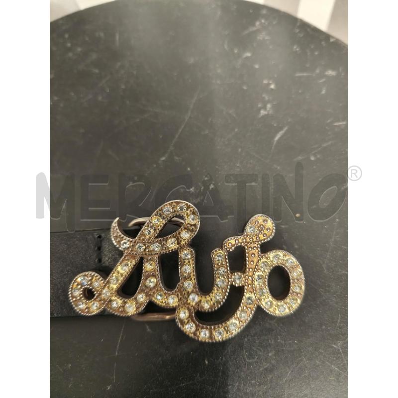 CINTURA DONNA LIU JO NERA STRASS | Mercatino dell'Usato Campobasso 2