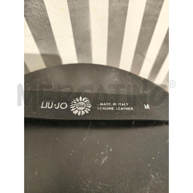CINTURA DONNA LIU JO NERA STRASS | Mercatino dell'Usato Campobasso 4