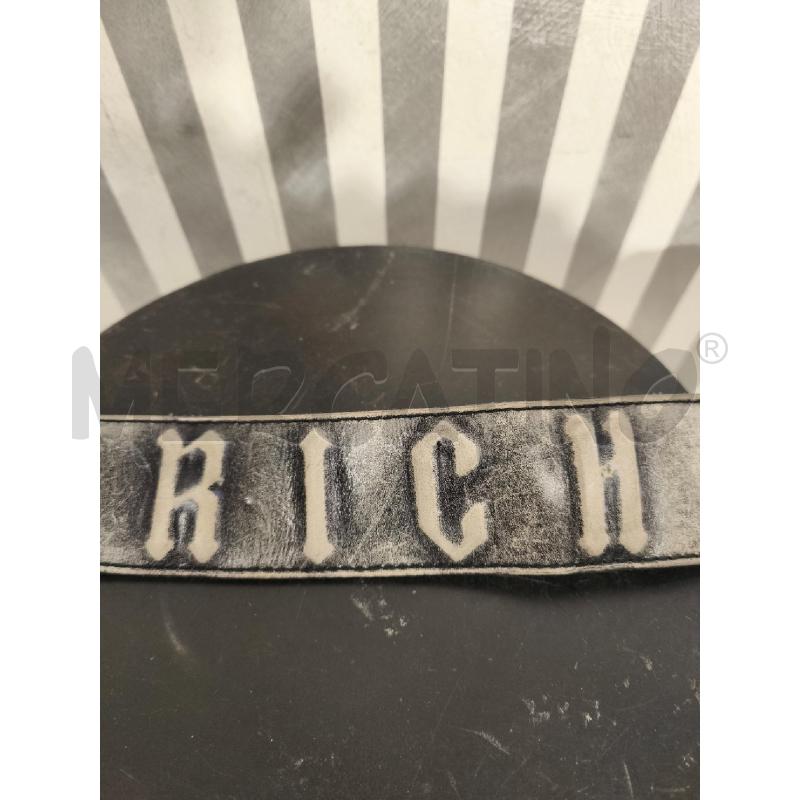 CINTURA DONNA RICHMOND GRIGIA LOGO | Mercatino dell'Usato Campobasso 3