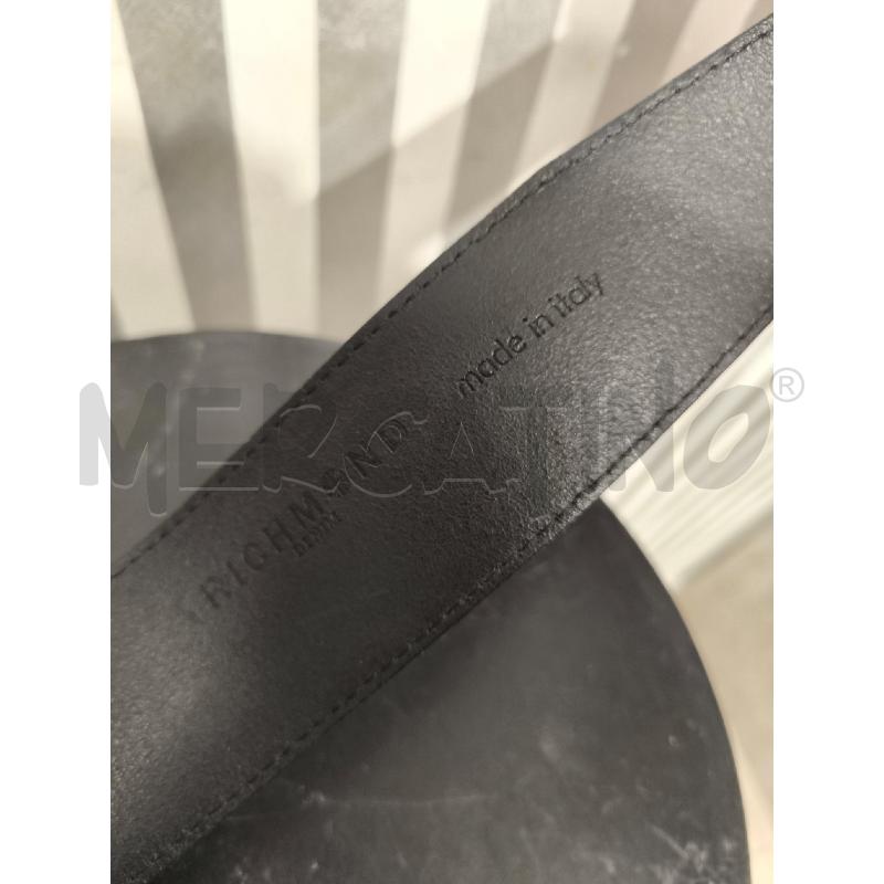 CINTURA DONNA RICHMOND GRIGIA LOGO | Mercatino dell'Usato Campobasso 4