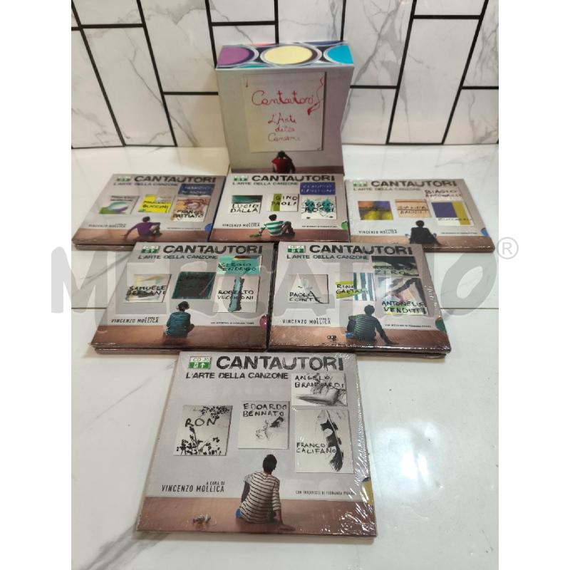 COFANETTO CANTAUTORI DELLA CANZONE  | Mercatino dell'Usato Campobasso 4