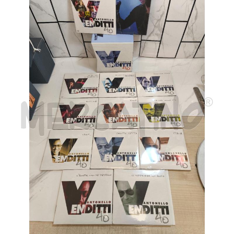 COFANETTO CD ANTONELLO VENDITTI 12 PZ | Mercatino dell'Usato Campobasso 2