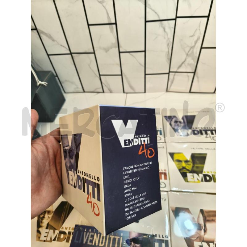 COFANETTO CD ANTONELLO VENDITTI 12 PZ | Mercatino dell'Usato Campobasso 5