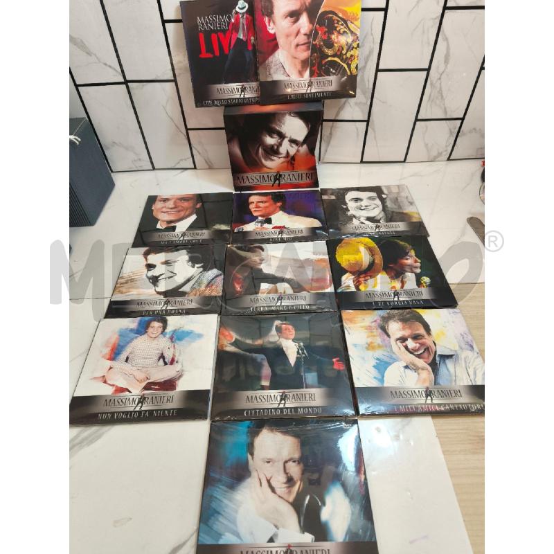 COFANETTO CD MASSIMO RANIERI 12 CD | Mercatino dell'Usato Campobasso 2