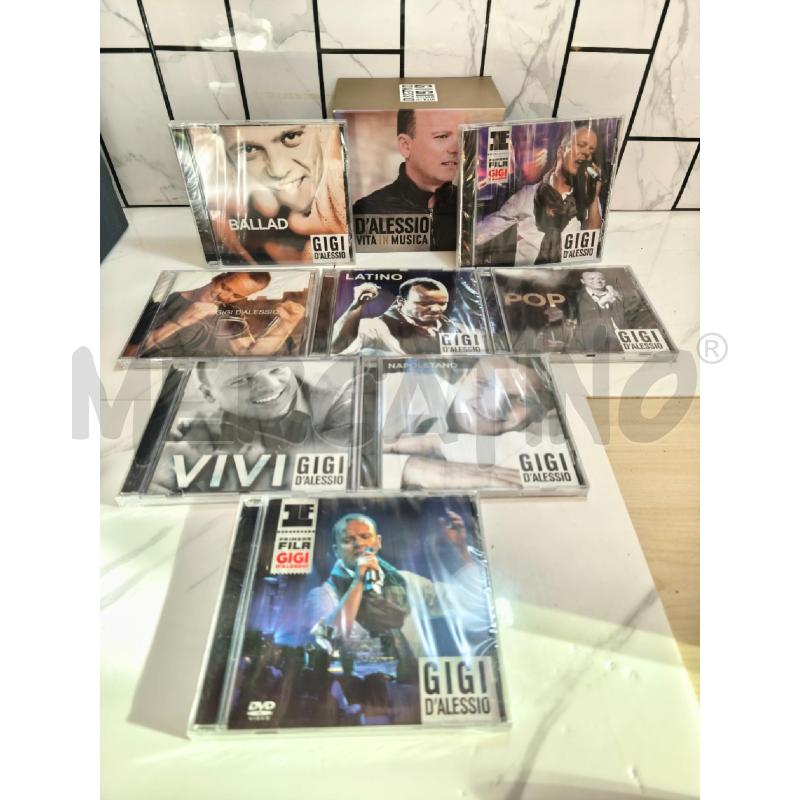 COFANETTO GIGI D'ALESSIO 8 CD | Mercatino dell'Usato Campobasso 2