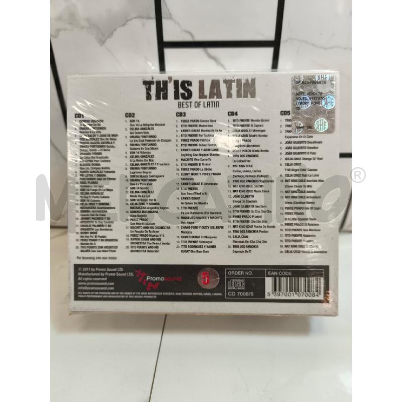 COFANETTO THIS LATIN  5 CD | Mercatino dell'Usato Campobasso 2