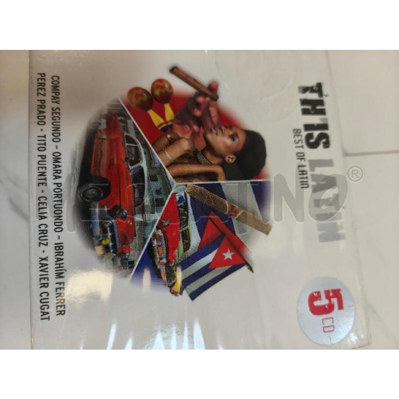 COFANETTO THIS LATIN  5 CD | Mercatino dell'Usato Campobasso 5