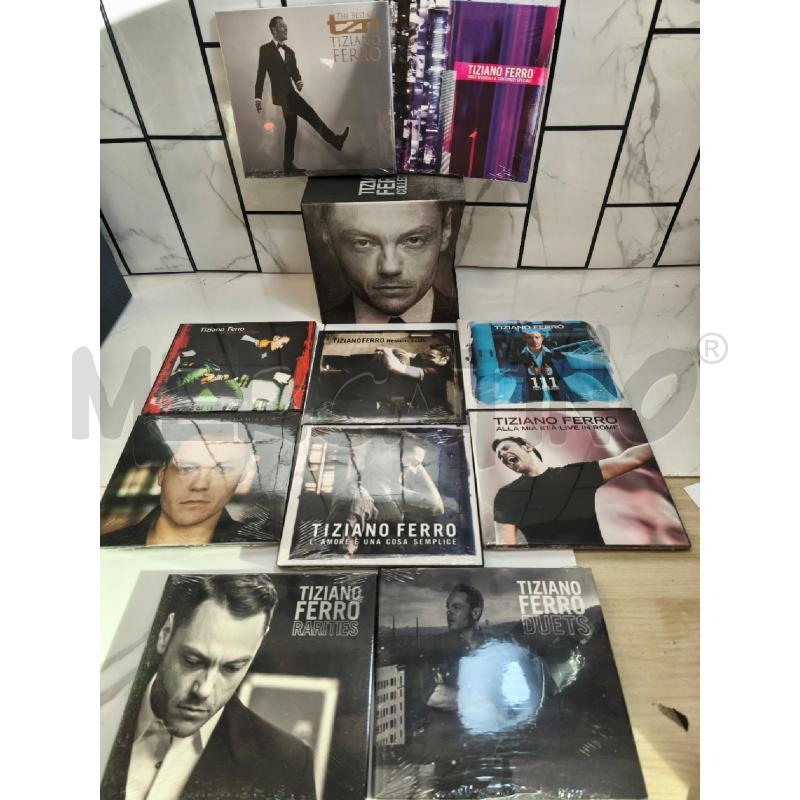 COFANETTO TIZIANO FERRO 10 CD | Mercatino dell'Usato Campobasso 2