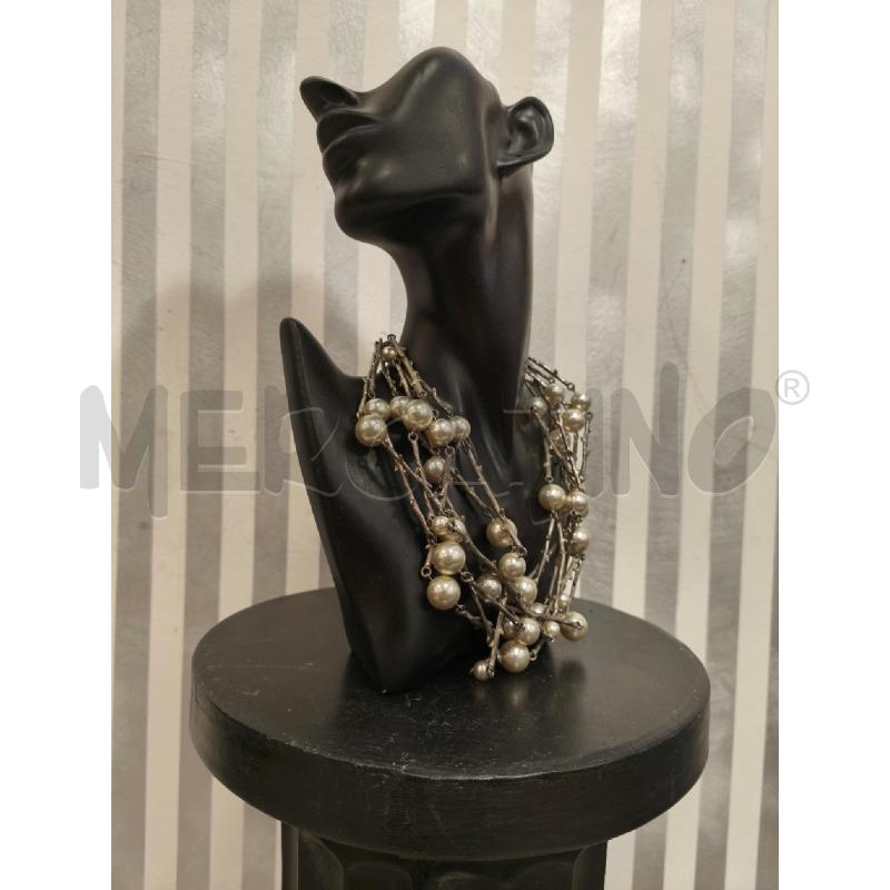 COLLANA BICHE BERE TIP SPINE E TIP PERLE | Mercatino dell'Usato Campobasso 1