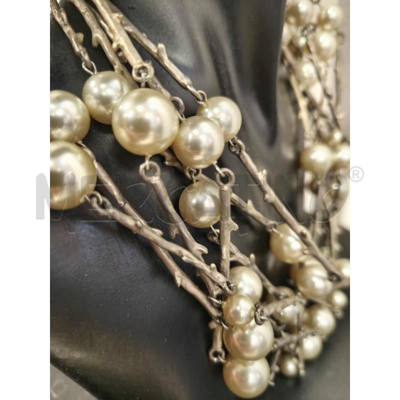 COLLANA BICHE BERE TIP SPINE E TIP PERLE | Mercatino dell'Usato Campobasso 5