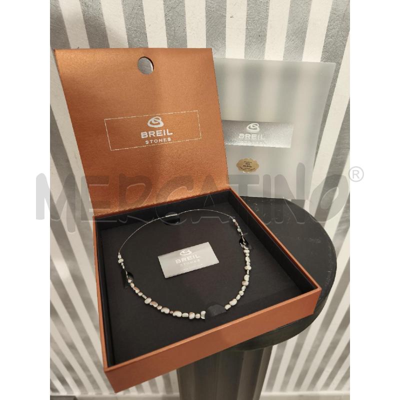 COLLANA BREIL FILO E PERLINE IRREGOLARI | Mercatino dell'Usato Campobasso 1
