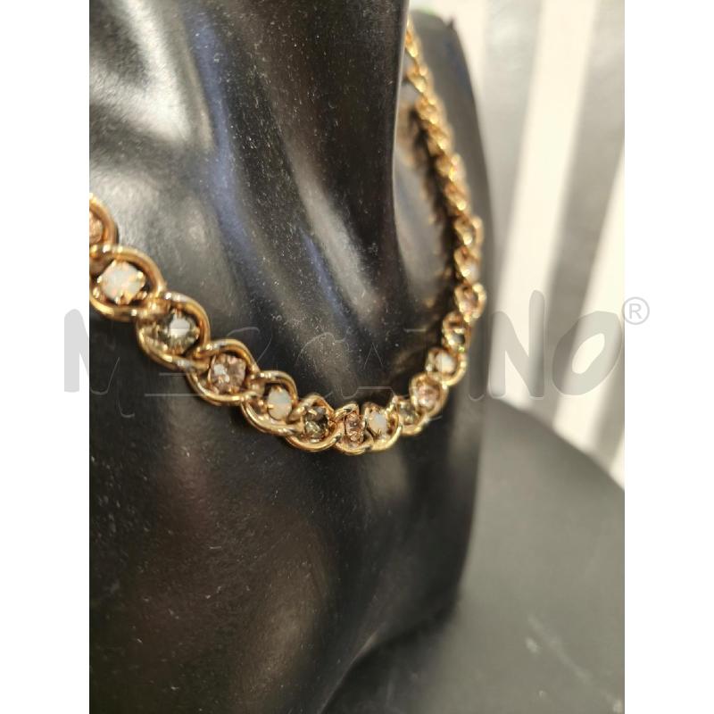 COLLANA KEMIRA GIROCOLLO A CATENA STRASS | Mercatino dell'Usato Campobasso 4