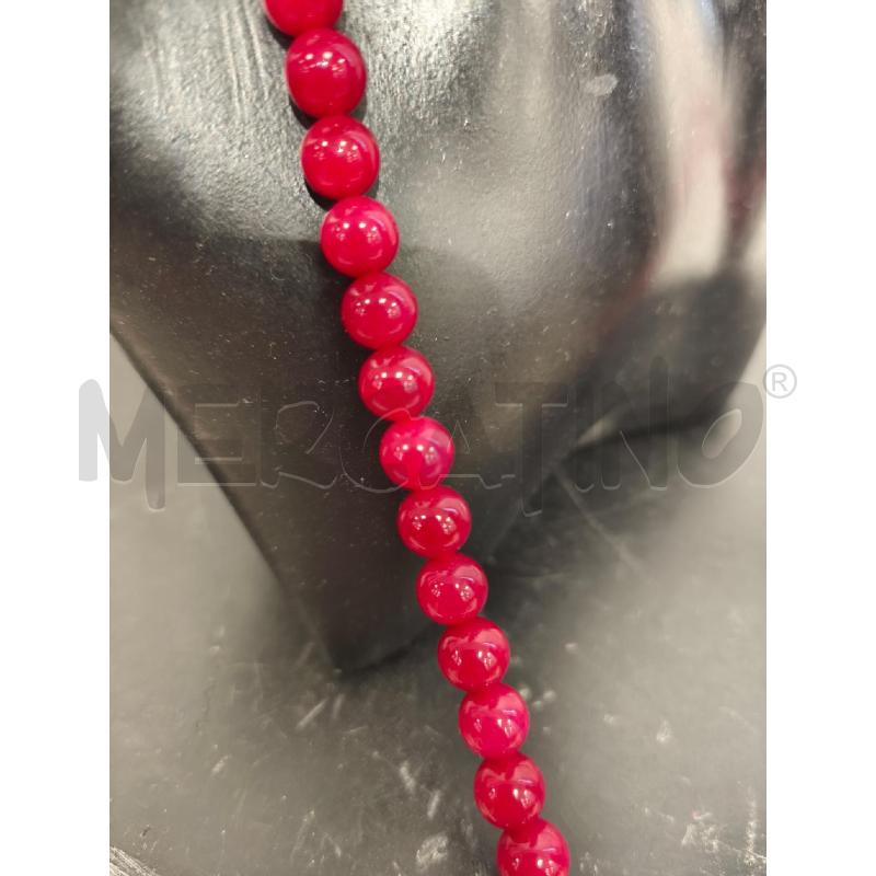 COLLANA PIETRE DURE ROSSE | Mercatino dell'Usato Campobasso 2