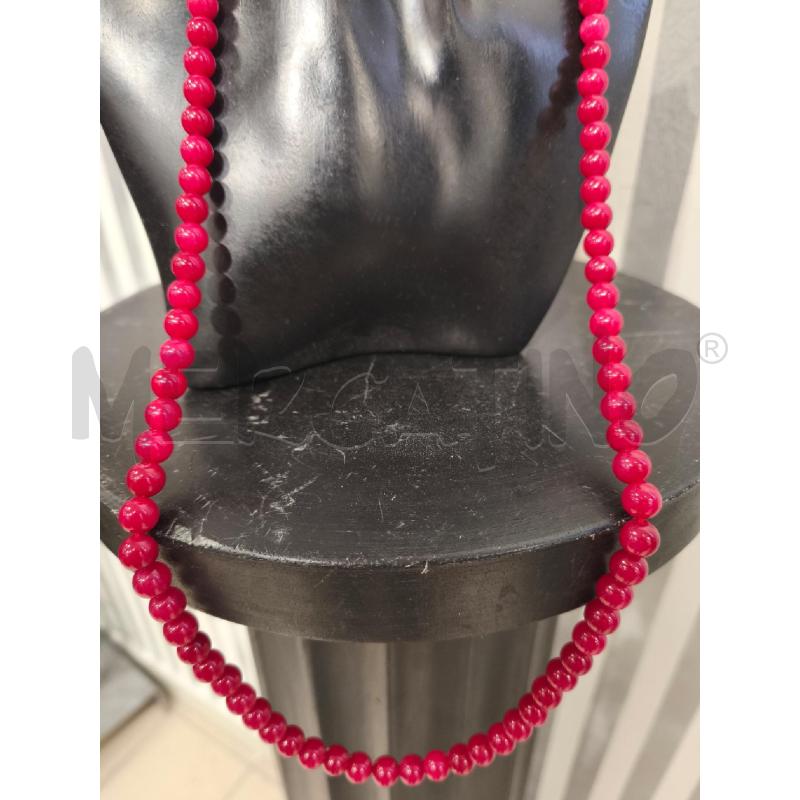 COLLANA PIETRE DURE ROSSE | Mercatino dell'Usato Campobasso 3