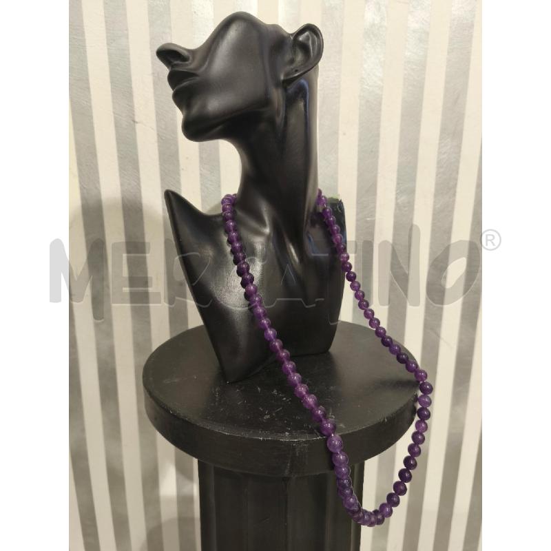 COLLANA PIETRE DURE VIOLA | Mercatino dell'Usato Campobasso 1