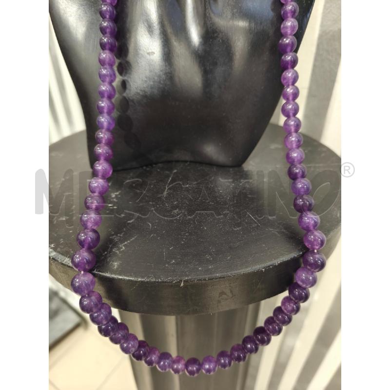COLLANA PIETRE DURE VIOLA | Mercatino dell'Usato Campobasso 3