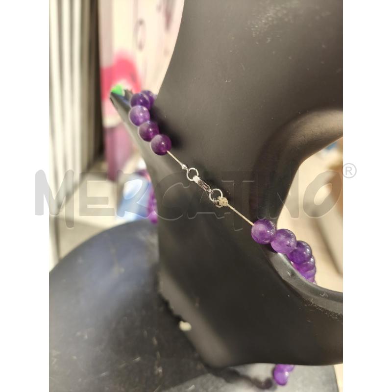 COLLANA PIETRE DURE VIOLA | Mercatino dell'Usato Campobasso 4