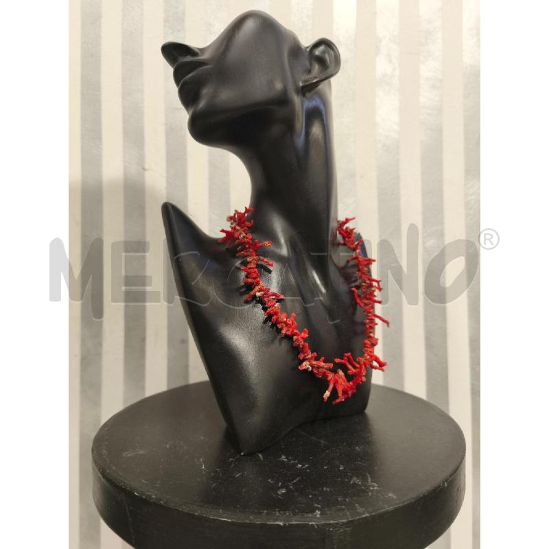 COLLANA TIP RAMETTI CORALLO | Mercatino dell'Usato Campobasso 1