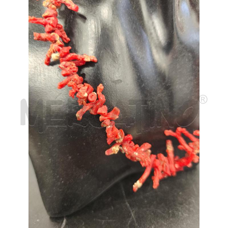 COLLANA TIP RAMETTI CORALLO | Mercatino dell'Usato Campobasso 2