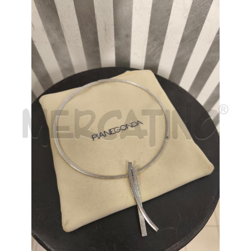 COLLIER RIGIDO PIANEGONDA PENDENTE SABBIATO | Mercatino dell'Usato Campobasso 1