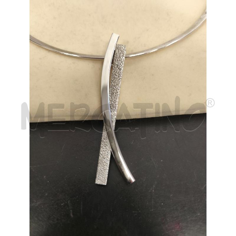 COLLIER RIGIDO PIANEGONDA PENDENTE SABBIATO | Mercatino dell'Usato Campobasso 2