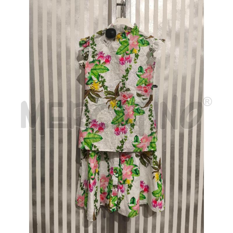 COMPLETO BAMBINA GUESS BIANCO A FIORI TRAFORATO | Mercatino dell'Usato Campobasso 4