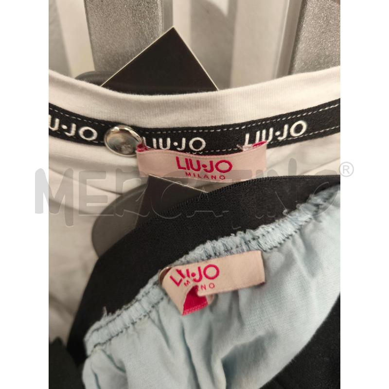 COMPLETO BAMBINA LIU JO BIANCO E TULLE CELESTE | Mercatino dell'Usato Campobasso 5