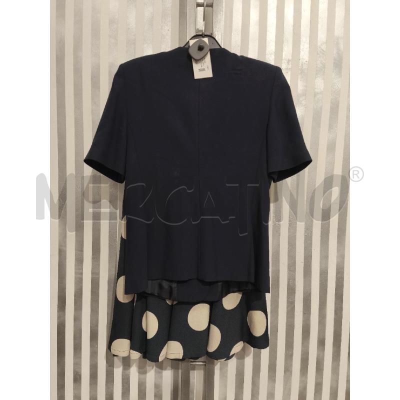 COMPLETO DONNA CLIPS BLU SCURO GONNA POIS | Mercatino dell'Usato Campobasso 4