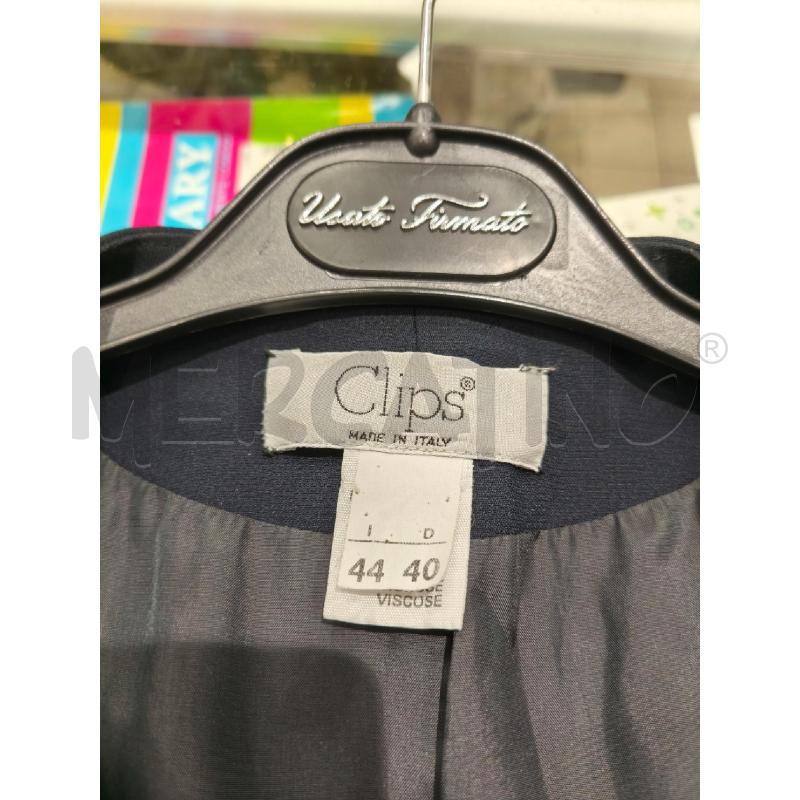 COMPLETO DONNA CLIPS BLU SCURO GONNA POIS | Mercatino dell'Usato Campobasso 5