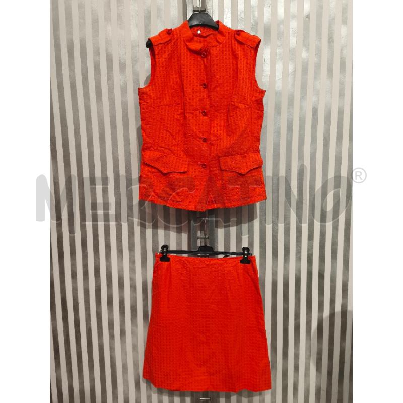 COMPLETO DONNA HETTEMARKS ARANCIONE | Mercatino dell'Usato Campobasso 1