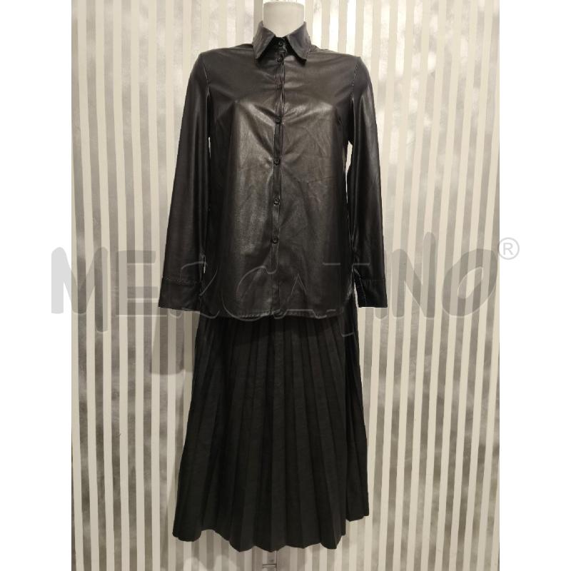 COMPLETO DONNA KAOS NERO SIMILPELLE | Mercatino dell'Usato Campobasso 1