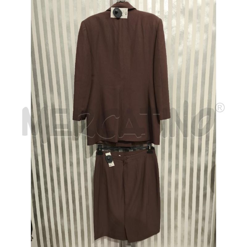 COMPLETO DONNA LUISA SPAGNOLI MARRONE BOTTONI GIOIELLO | Mercatino dell'Usato Campobasso 5