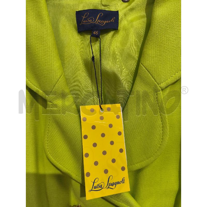 COMPLETO DONNA LUISA SPAGNOLI VERDE MELA | Mercatino dell'Usato Campobasso 2