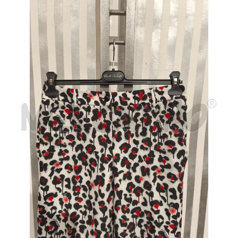 COMPLETO DONNA MOSCHINO BOUTIQUE BIANCO LEOPARDATO SPRAY | Mercatino dell'Usato Campobasso 3