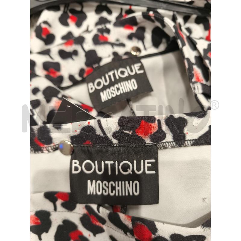 COMPLETO DONNA MOSCHINO BOUTIQUE BIANCO LEOPARDATO SPRAY | Mercatino dell'Usato Campobasso 5