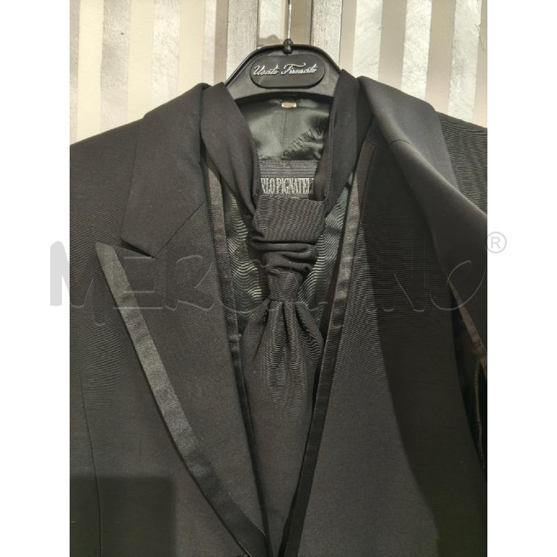 COMPLETO UOMO CARLO PIGNATELLI 4PZ. LINEA CERIMONIA NERO | Mercatino dell'Usato Campobasso 2