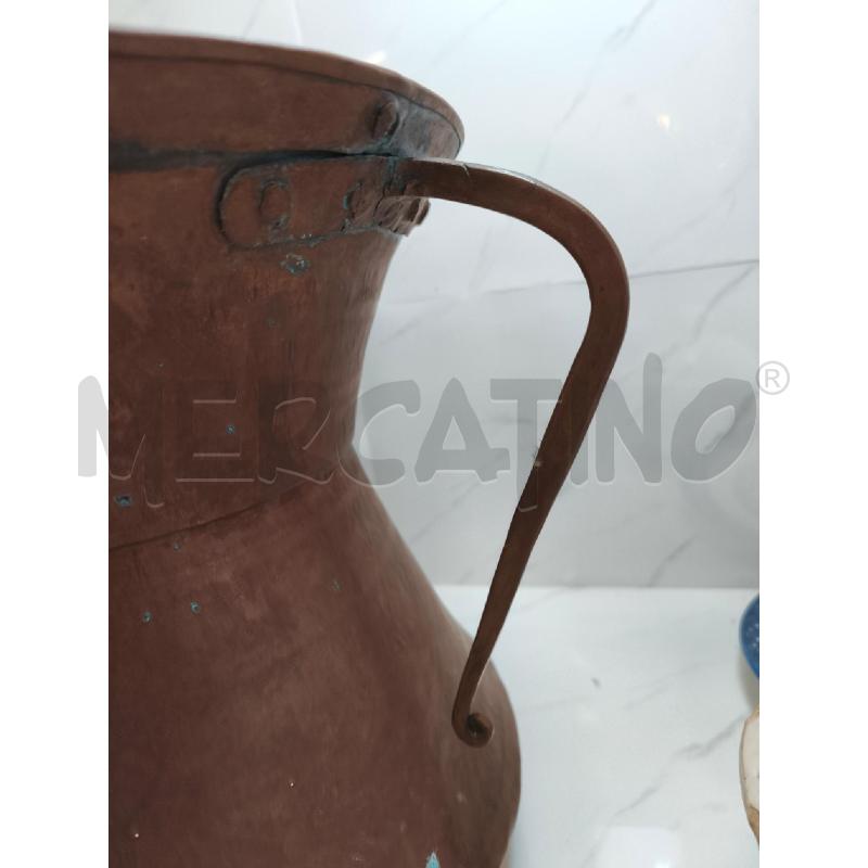 CONCA IN RAME ANTICA BATT A MANO | Mercatino dell'Usato Campobasso 3