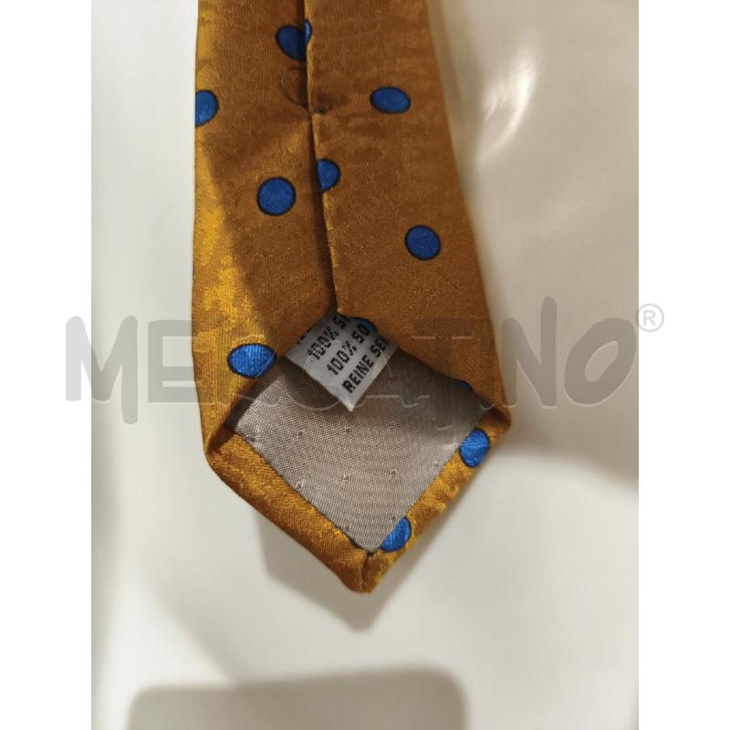 CRAVATTA FORATTINI OCRA | Mercatino dell'Usato Campobasso 4