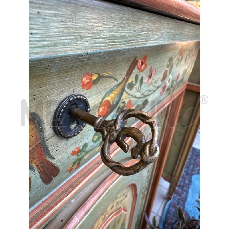 CREDENZA SCRITTOIO CARPANELLI DIPINTO A MANO  | Mercatino dell'Usato Campobasso 5