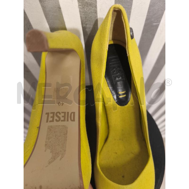 DECOLLETE DIESEL TESSUTO GIALLO | Mercatino dell'Usato Campobasso 5