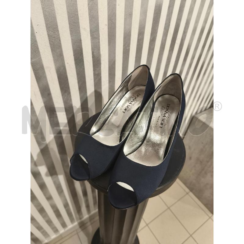DECOLLETE DONNA SOFT BLU SCURO TACCO | Mercatino dell'Usato Campobasso 1