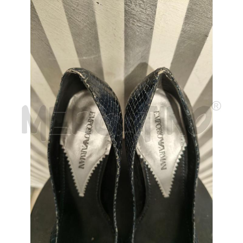 DECOLLETE EMPORIO ARMANI BLUNERE EFFETTO PITONATO | Mercatino dell'Usato Campobasso 4