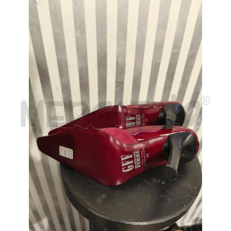 DECOLLETE GIANFRANCO FERRÈ BORDEAUX SCAMOSCIATE | Mercatino dell'Usato Campobasso 4