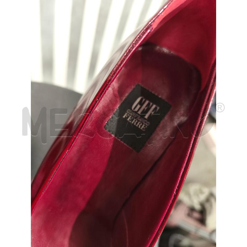 DECOLLETE GIANFRANCO FERRÈ BORDEAUX SCAMOSCIATE | Mercatino dell'Usato Campobasso 5